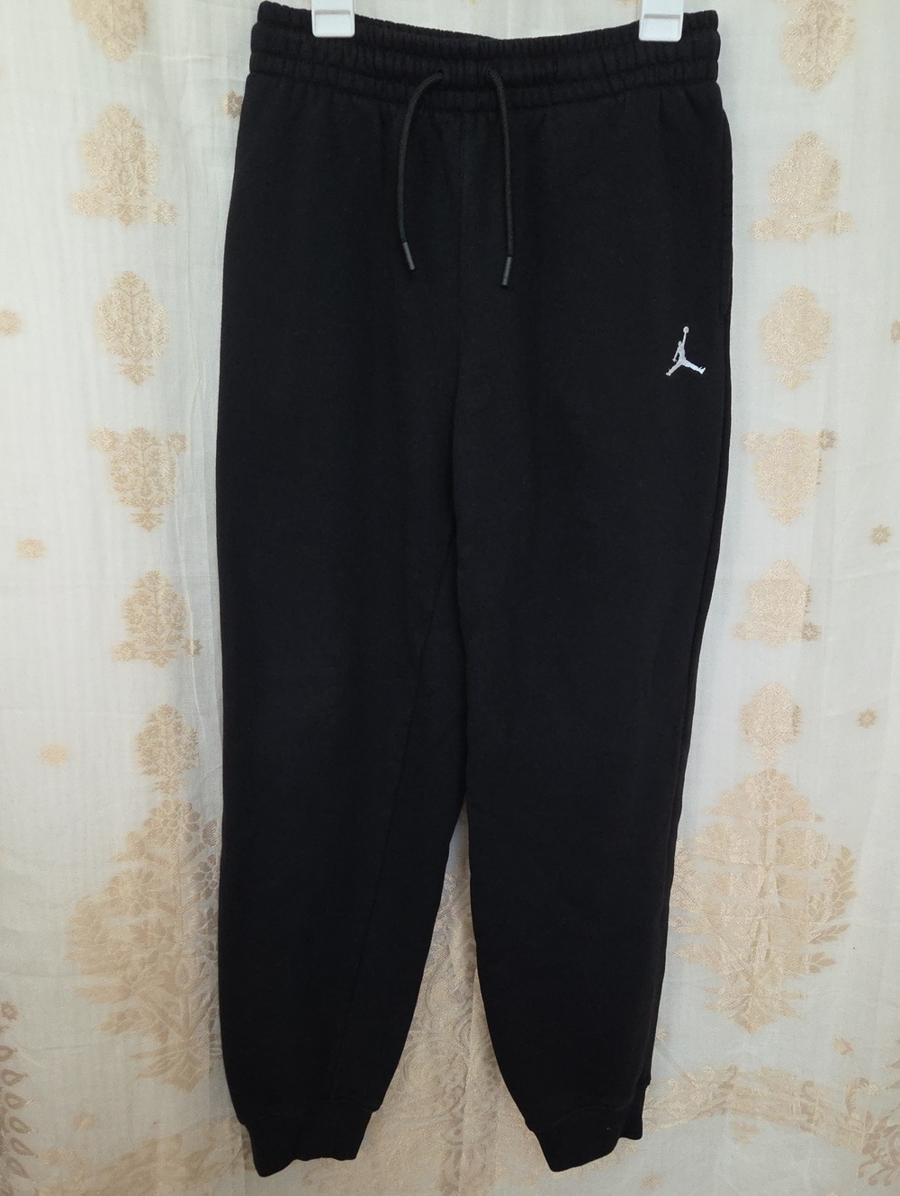 NIKE Jordan Kid's Red Hoodie and Black Jogger Set - L 12/13 - Picture 3 of 6